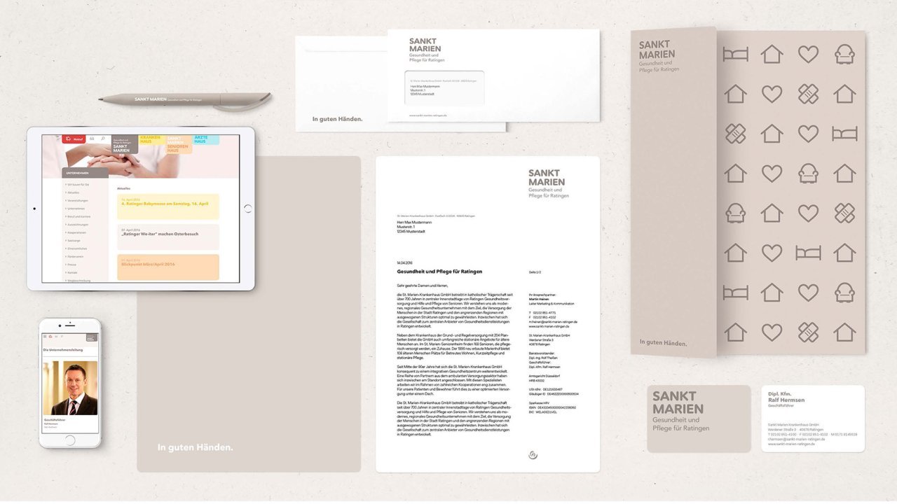 St. Marien-Krankenhaus Corporate Design