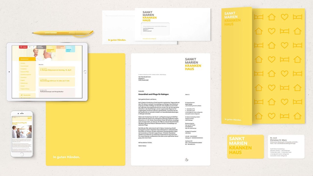 St. Marien-Krankenhaus Corporate Design