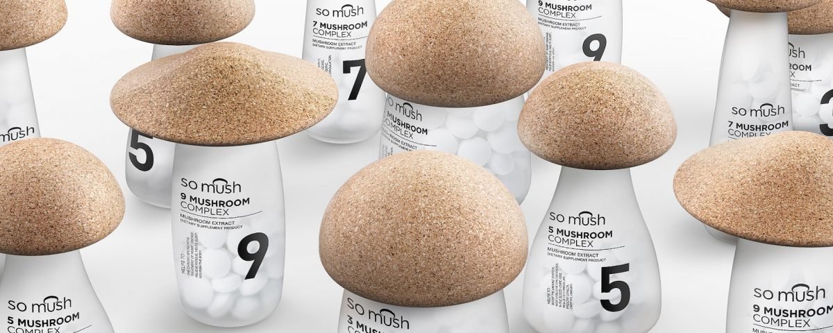 So Mush Supplement Packaging Design | MUSE Design Awards