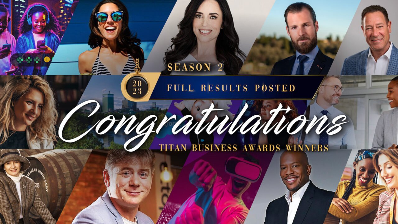 Winner Announcement | 2023 TITAN Business Awards
