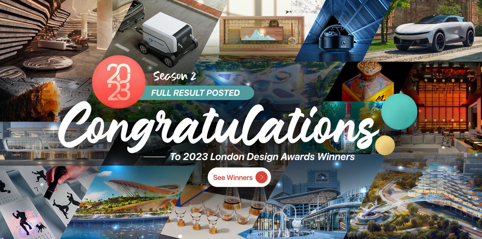 2023 London Design Awards S2 Full Winners Announced