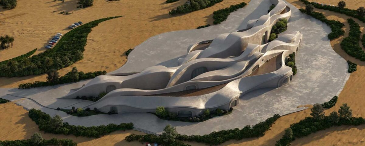 Hotel Design - Inspired by Red Fan Seashell | Mohanad Barakat