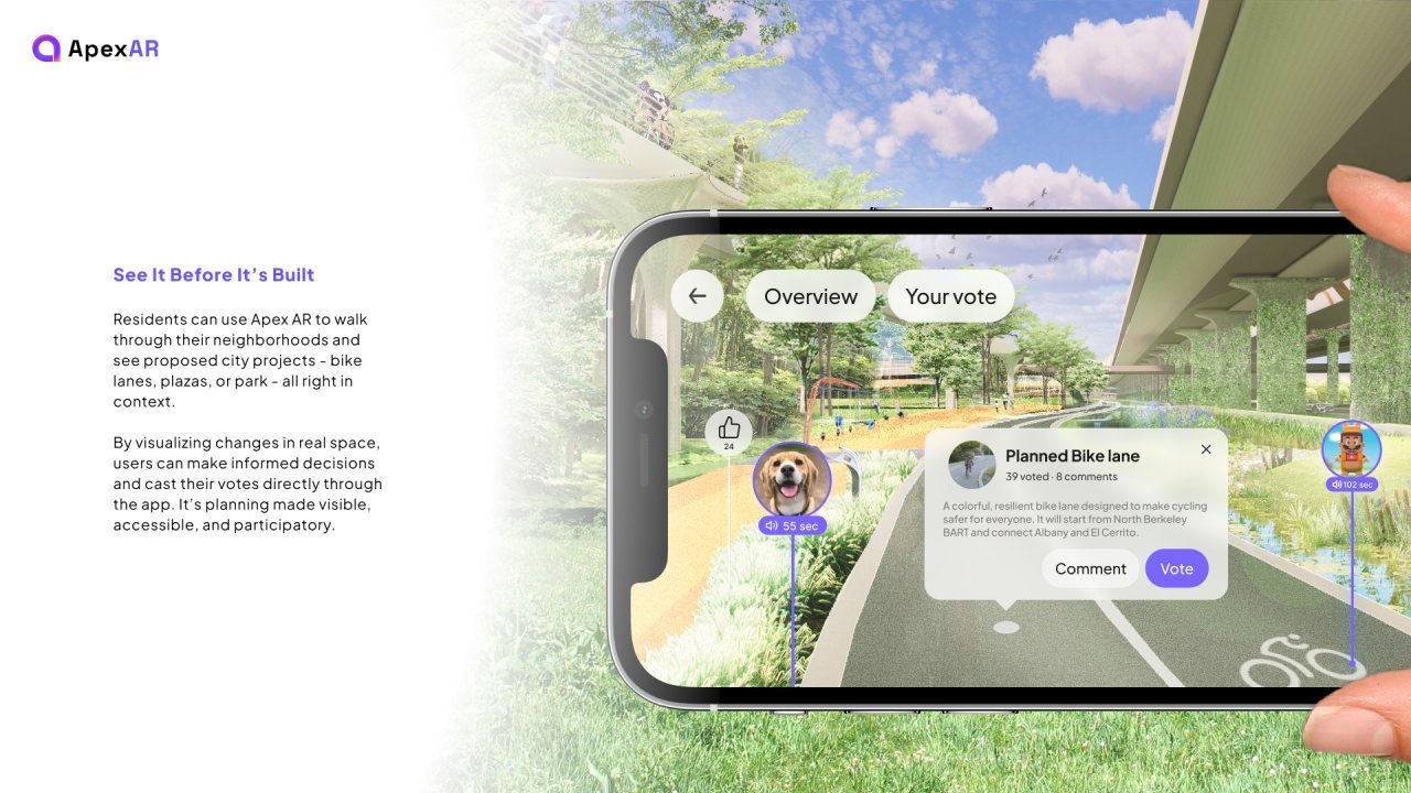 APEX - Reimagining Civic Engagement Through AR | 2025 NY Product Design Awards