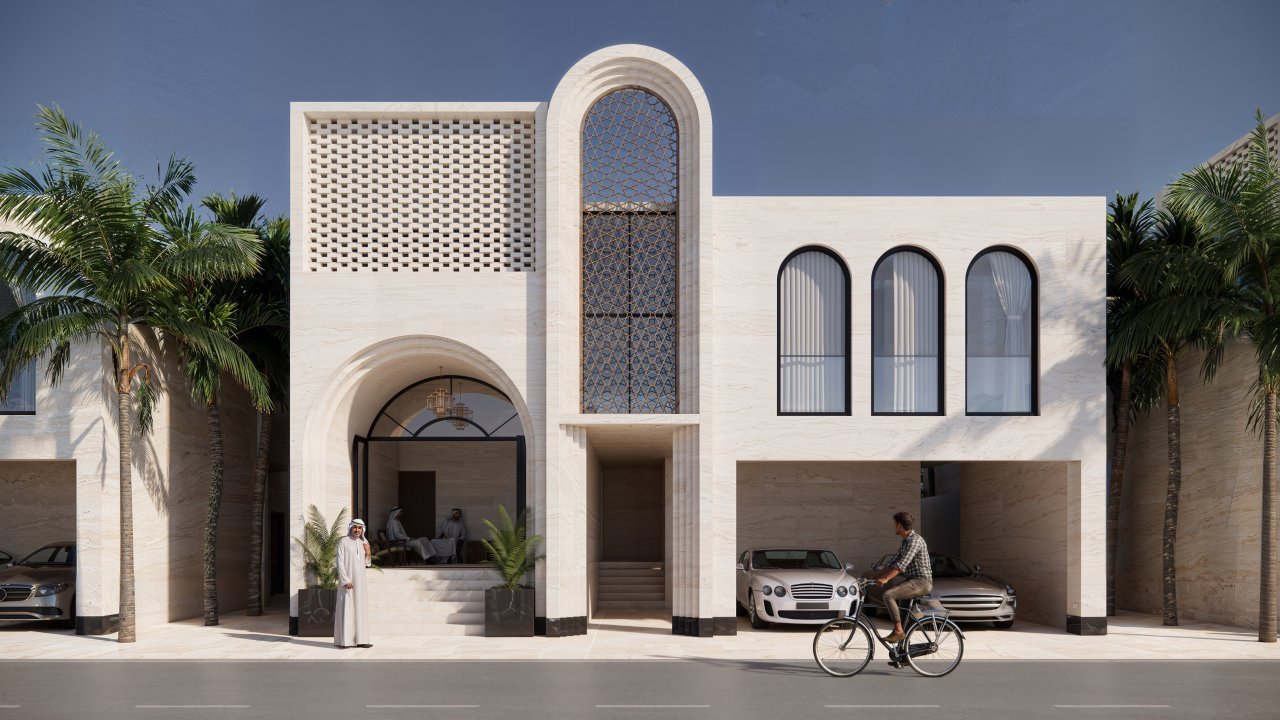 Archlight – A Courtyard Home in the Emirates | London Design Awards