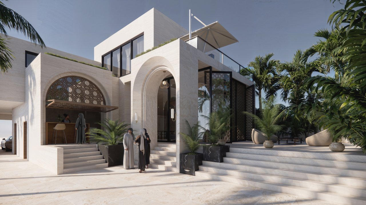 Archlight – A Courtyard Home in the Emirates | London Design Awards