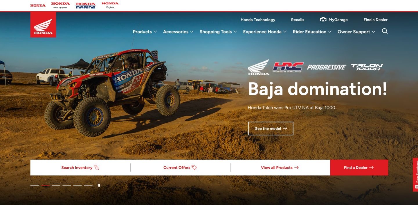 Honda Powersports Redesign | NYX Awards
