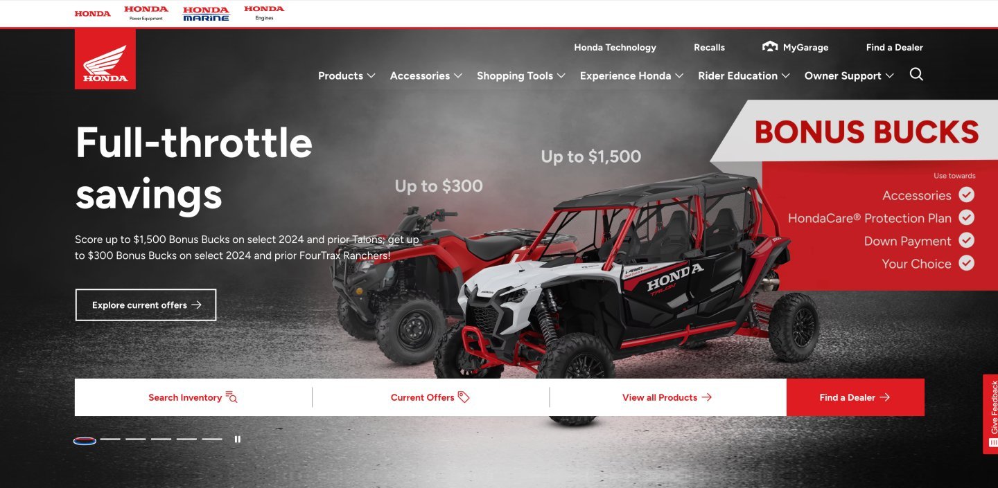 Honda Powersports Redesign | NYX Awards