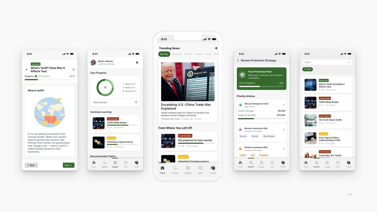 UX Designer - EconoSense | London Design Awards
